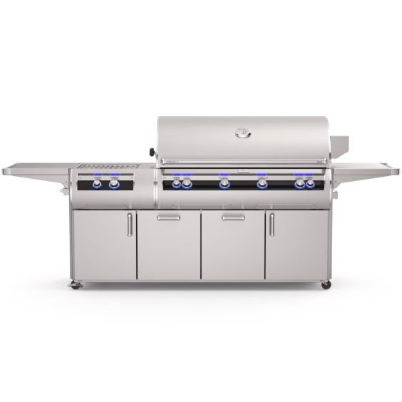 Fire Magic Echelon Diamond E1060s 48-Inch "A" Series Freestanding Gas Grill with Rotisserie, Power Burner &amp; Analog Thermometer - Propane - E1060s-9EAP-51