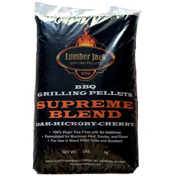Lumberjack Supreme Blend Grilling Pellets - 20 lbs