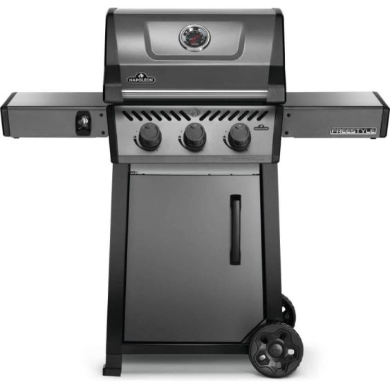 Napoleon Freestyle 365 3-Burner Natural Gas Grill in Graphite Grey - F365DNGT