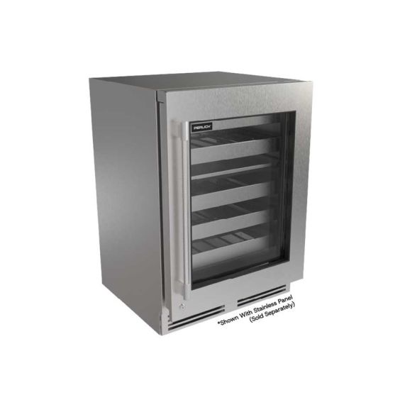 Perlick G5 Luxe 24" Premium Dual Zone Wine Reserve With Glass Door - G5WD24GL
