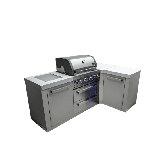 Mont Alpi 4-Burner Island With A 90-Degree Corner - MAi400-90