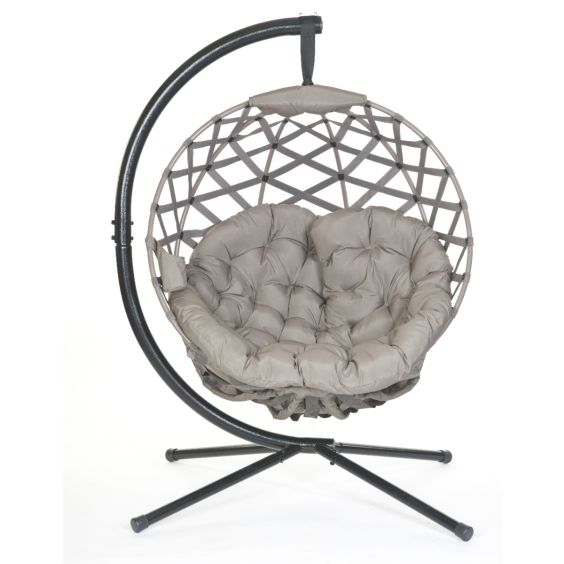 Crossweave Hanging Ball Chair Sand - FHXW100-SAND