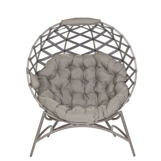 FlowerHouse Cozy Ball Chair - Crossweave Sand - FHXW400-SAND