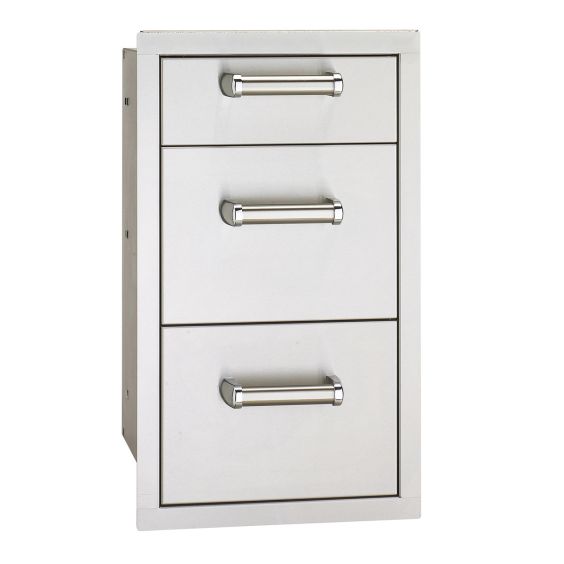 Fire Magic Flush Mounted Triple Drawer