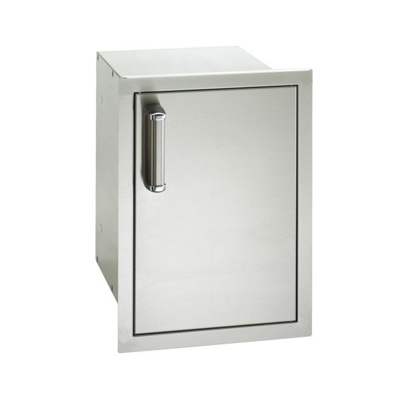 Fire Magic Flush Mounted Single Door with Dual Drawers