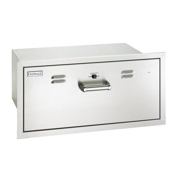 Fire Magic Flush Mounted Electric Warming Drawer
