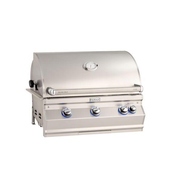 Fire Magic Aurora A540i Built-In Gas Grill with Analog Thermometer