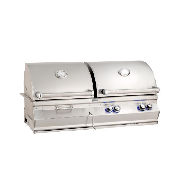 Fire Magic Aurora A830i Gas/Charcoal Combo Built-In Grill