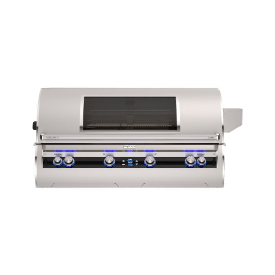 Fire Magic Echelon Diamond E1060i 48-Inch Built-In Gas Grill with Infrared Burner, Rotisserie, Digital Thermometer &amp; Magic View Window - Propane - E1060i-9L1P-W
