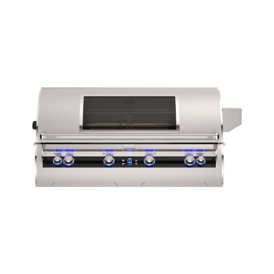 Fire Magic Echelon Diamond E1060i &quot;A&quot; Series 48-Inch Built-In Gas Grill with Infrared Burner, Rotisserie, Analog Thermometer &amp; Magic View Window - Propane - E1060i-9LAP-W
