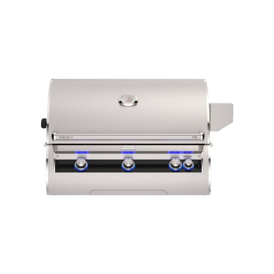 Fire Magic Echelon Diamond E790i "A" Series 36-Inch Built-In Gas Grill with Rotisserie &amp; Analog Thermometer - Propane - E790i-9EAP