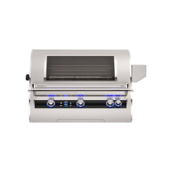 Fire Magic Echelon Diamond E790i 36-Inch Built-In Gas Grill with Rotisserie, Digital Thermometer &amp; Magic View Window - Natural Gas - E790i-9E1N-W
