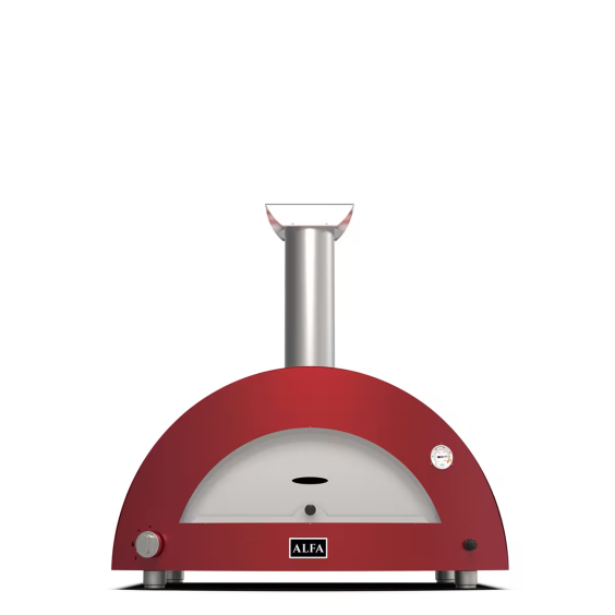 Alfa 3 PIZZE Wood-Fired Pizza Oven Top Only - Ruby Red - FXMD-3P-LROR
