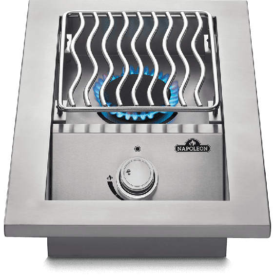 Napoleon 500 Series Built-In Single Range Top Burner - Propane Gas - BI10RTPSS