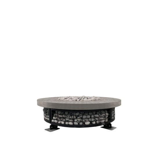 Prism Hardscapes Fuego 54" Pewter Color NG Fire Table - PH-FUEGO54-4