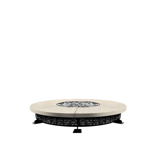 Prism Hardscapes Fuego 89" Coastal Color NG Fire Table - PH-FUEGO8FTD-6