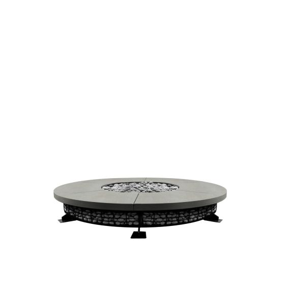 Prism Hardscapes Fuego 89" Natural Color NG Fire Table - PH-FUEGO8FTD-3