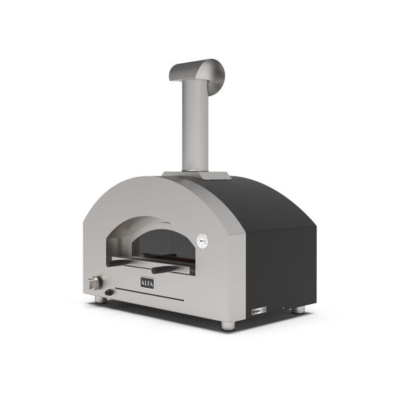 Alfa Futuro 2 Pizze Propane Gas - Wrinkle Black - FXFT-2P-GNEGO-U