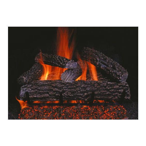 Golden Blount 21" Super Six Vented Fire Log Set