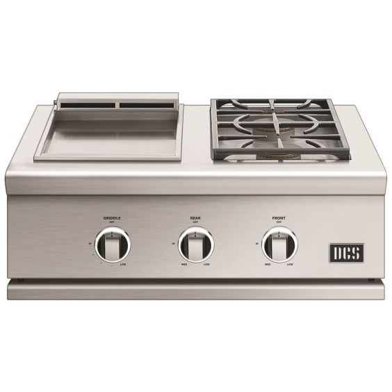 DCS Series 9 30-Inch Double Side Burner With Griddle - Propane Gas - GDSBE1-302-L