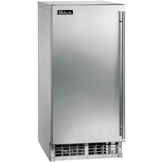 Perlick 15-Inch Clear Ice Maker, Panel Ready Door w/Integrated Pump - Reversible Hinge - HA15CI-2