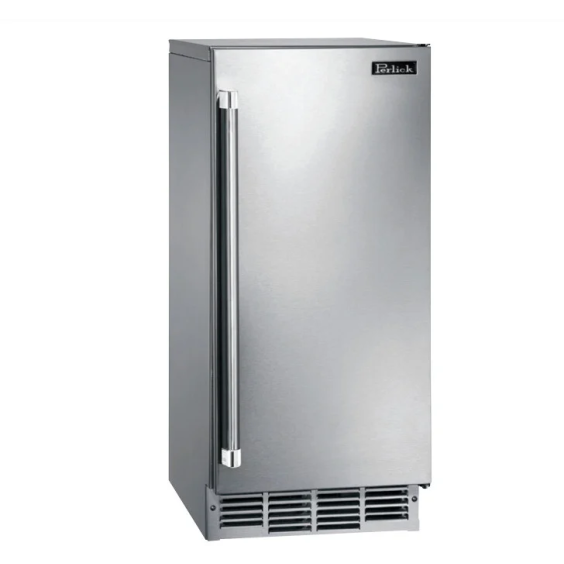 Perlick 15-Inch Clear Ice Maker, Panel Ready Door w/Integrated Pump - Hinge Reversible - HP15CI-2