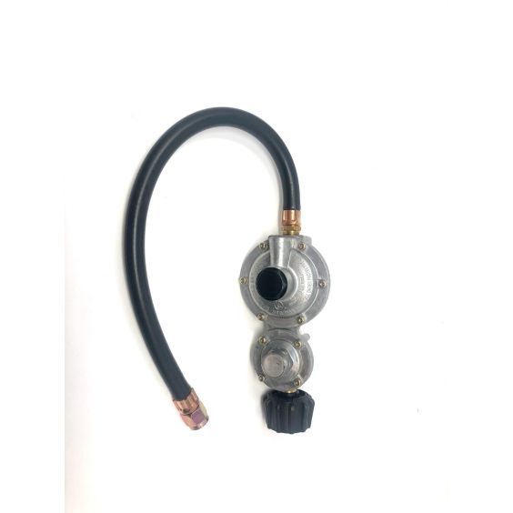 LP 2 stage regulator with hose, P03624012A