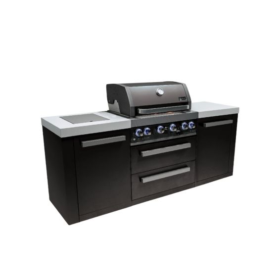 Mont Alpi 400 Black Stainless Steel Island - MAi400-BSS