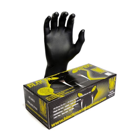 Black Mamba Industrial Strength Nitrile Gloves