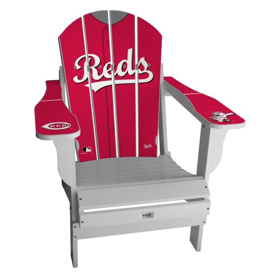 My Custom Sports Chair - Cincinnati Reds - Adult Dark Jersey - MLB013A