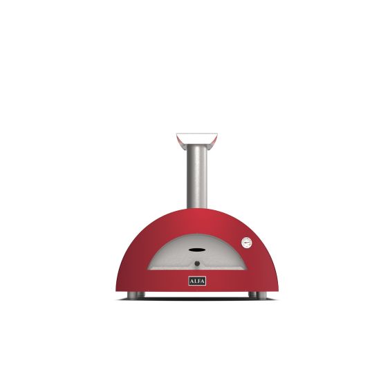 Alfa 2 PIZZE Wood-Fired Pizza Oven Top Only - Antique Red - FXMD-2P-LROA