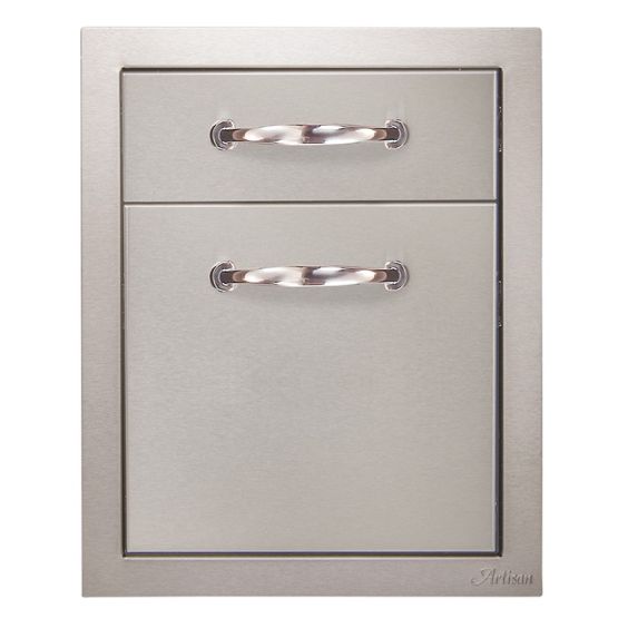 Artisan 17-Inch Double Access Drawer - ARTP-2DR-17SC