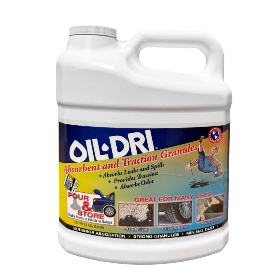 Oil-Dri Premium BBQ Grill / Floor Absorbent - 6.3 lb Jug - I01004G40