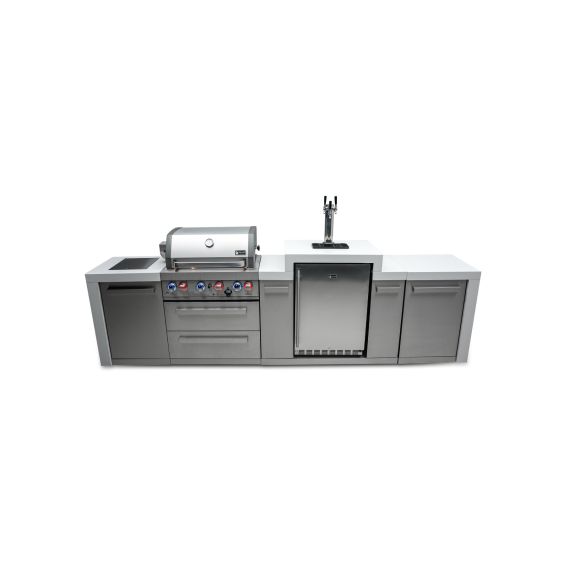 Mont Alpi 400 Deluxe Island w/ Kegerator - MAI400-DKEG