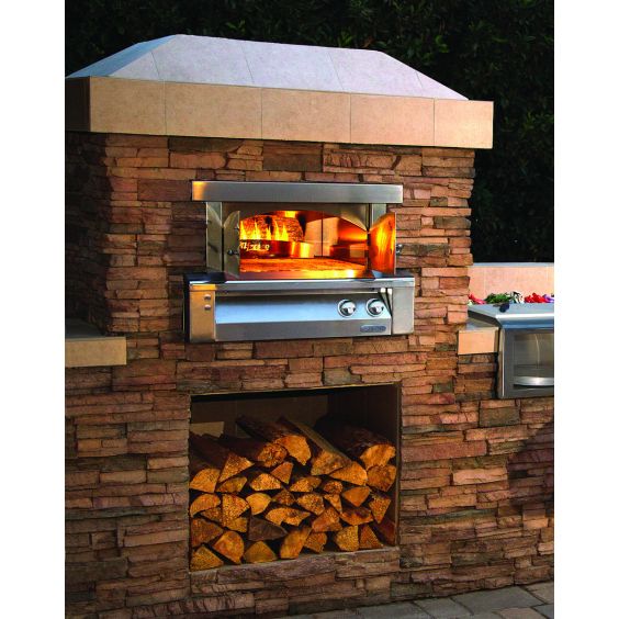 Alfresco Built-In Pizza Oven Plus