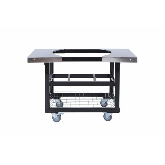 Primo Cart Base with Basket &amp; Stainless Side Shelves for Oval XXL Grill - PG00372