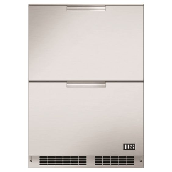 DCS 24" Two Drawer Outdoor Refrigerator