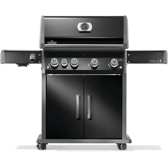 Napoleon Rogue PRO 525 Natural Gas Grill w/ Infrared Side Burner - Black - RP525SIBNK-2