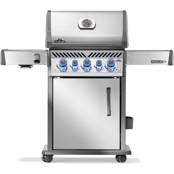 Napoleon Rogue PRO-S 425 Natural Gas Grill w/ Infrared Side and Rear Burners - Stainless Steel - RPS425RSIBNSS-2