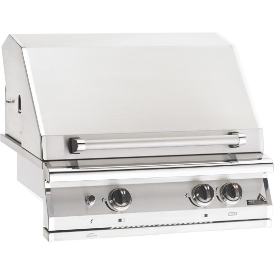 PGS Legacy Newport Gourmet 30-Inch Stainless Steel Built-In Grill With Rotisserie Burner - Natural Gas - S27RNG
