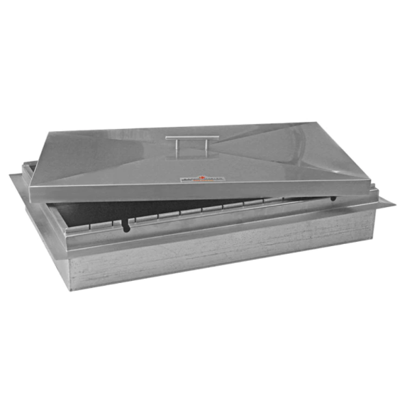 Kabob Master 30-Inch Stone Series Drop in Charcoal Grill - KM-S3019-SS