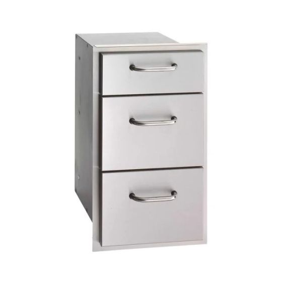 Fire Magic Select 14-Inch Triple Access Drawer - 33803