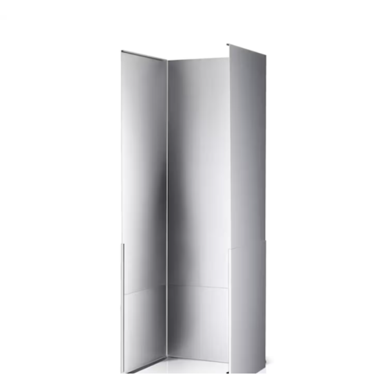 Blaze High-Ceiling Extendable Vent Hood Duct Cover for 42-Inch Vent Hood - BLZ-42-VHOOD-DCVR-22