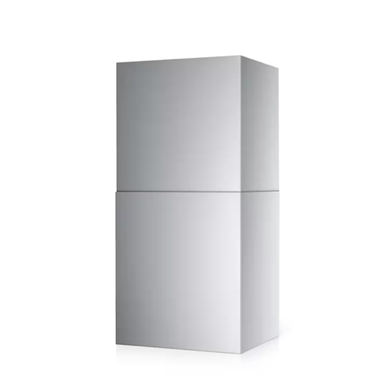 Blaze High-Ceiling Extendable Vent Hood Duct Cover for 48-Inch Vent Hood - BLZ-48-VHOOD-DCVR-22