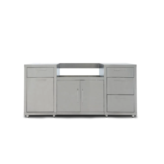 Blaze Stainless Steel Outdoor Kitchen Island - BLZ-SS-ISLAND-RO