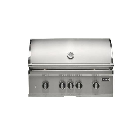 Coyote SL-Series 36" Built-In LP Grill with Sear Zone & Rotisserie - C3SL36LP