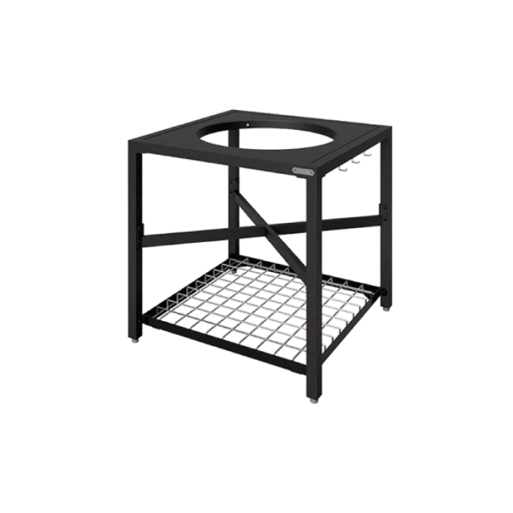 Big Green Egg Large EGG Frame with Stainless Grid Insert for Modular Nest System - 120212