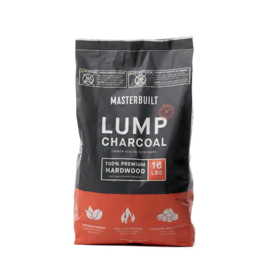 Materbuilt 16 lb. Hardwood Lump Charcoal - MB20091621