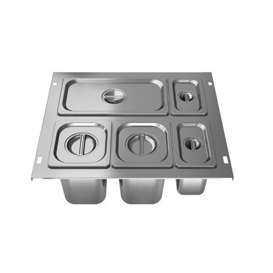 Zephyr Stainless Steel 10-Piece Drawer Pan Kit - DRPAN241S