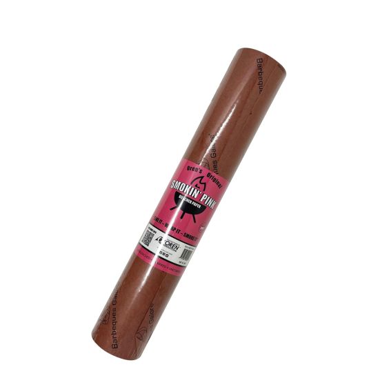 Oren International 18"x150' Pink / Peach Butcher Paper Roll